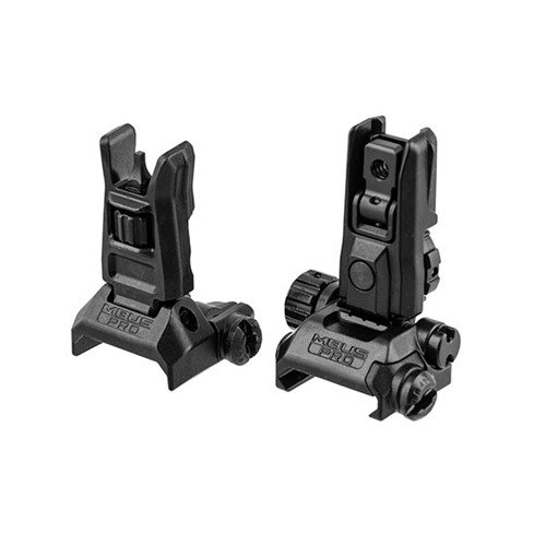 Das Magpul MBUS Pro LR Sight Set bietet robuste, stählerne Visiere mit Werkzeug-freier Höhenverstellung, optimaler Stärke und Korrosionsbeständigkeit.