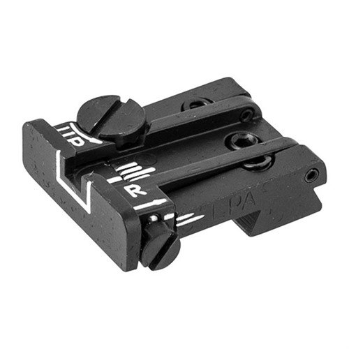 Der COLT Adjustable Rear Sight passt perfekt auf viele Pistolen, ist in Windage und Elevation einstellbar und erfordert keinen Austausch der Frontsicht.
