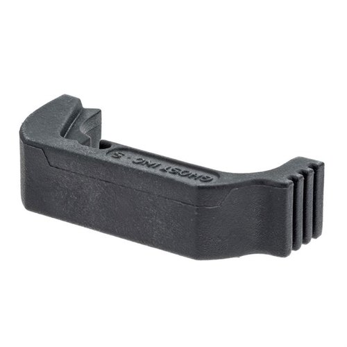 Der TAC Extended Magazine Release für Gen 4 Glocks® bietet ein abgerundetes, schnittfreies Design und kann für Links- oder Rechtshänder installiert werden.