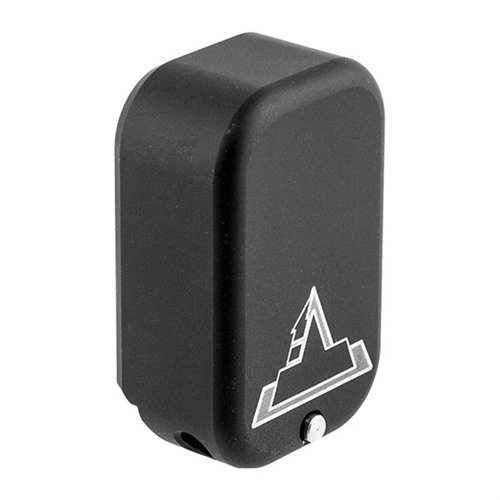 Der BASE PAD +3/+4 für GLOCK® 17/22 bietet eine einfache Montage, erhöht die Kapazität und sorgt für schnellere Nachladezeiten – alles aus CNC-gefrästem Aluminium.