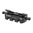 KINETIC DEVELOPMENT GROUP LLC M-LOK Rail 3 Slot Picatinny Aluminum Black 1.68"