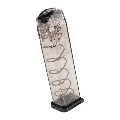 Die TRANSLUCENT MAGAZINE für Glock® bieten maximale Sichtbarkeit, zuverlässige Funktion, einfache Reinigung und extreme Haltbarkeit unter allen Bedingungen.