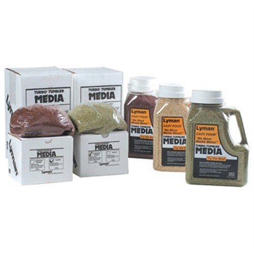 Das Lyman Case Cleaning Media reinigt und poliert schmutzige Hülsen in wenigen Stunden im Lyman Turbo Tumbler – perfekt für dein Reloading!