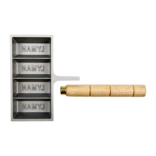 Die Lyman Ingotsform ermöglicht dir das einfache Schmelzen von Schrottblei und das Mischen von Legierungen. Sie produziert vier stapelbare Ingots mit ca. 1 lb.