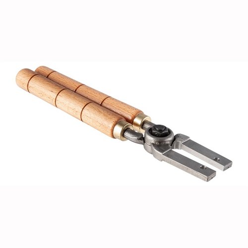 Die MOULD HANDLES von LYMAN bieten einen sicheren Griff für alle Lyman Single- und Double-Cavity Moulds, isolieren die Hände vor Hitze und sind einfach zu befestigen.