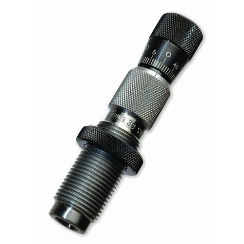 Die MICRO-ADJUSTABLE TAPER CRIMP DIES von REDDING ermöglichen eine einfache Anpassung des Bullet Crimp ohne Abnehmen der Matrize – ideal für Vielschützen!