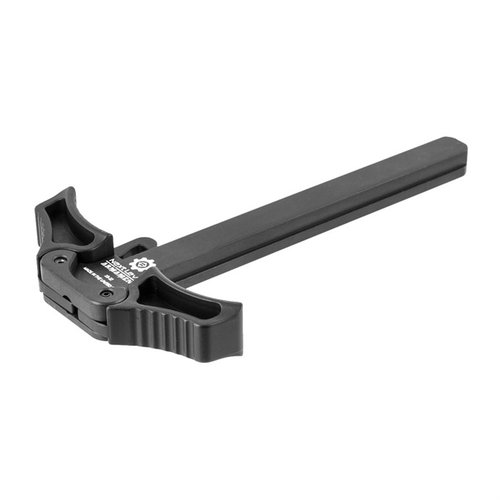 Der Next Level Armament Scythe Charging Handle für die Smith & Wesson M&P15-22 bietet ein robustes Design aus 7075 Aluminium, ist voll ambidextrous und hat aggressive Rillen für bessere Handhabung.