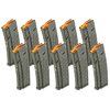 AR-15 Magazin 30 Schuss OD-Grün 10er-Pack