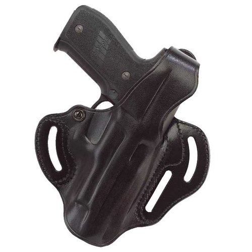 Die Galco Cop 3 Slot ™ Holster bieten sicheren Halt mit verstellbarem Spannsystem, sind aus hochwertigem Rindsleder und passen an Gürtel bis 1 3/4