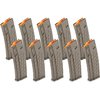 AR-15 SERIES 2 15-Schuss-Magazin grau 10er-Pack