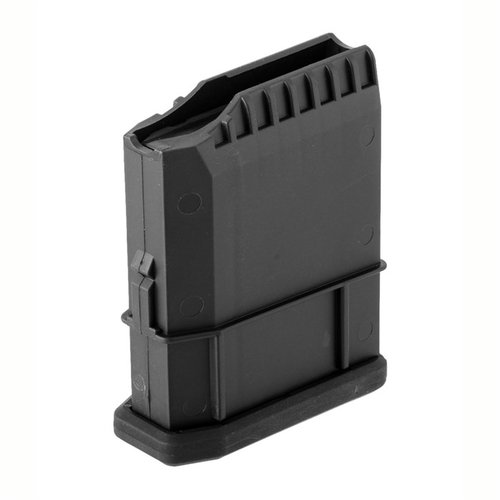 Das HOWA 1500 Mini Action Magazin fasst 5 Patronen und ist perfekt für 6.5 Grendel, 7.62x39mm, .204 Ruger, .222 Remington und .223 Remington.