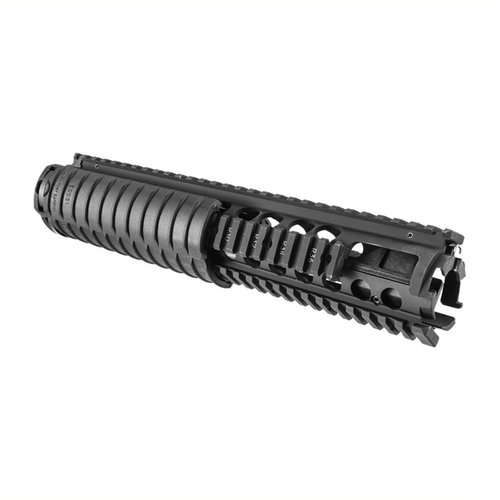 Der KAC M5 RAS Handguard ist eine einfache Upgrade-Lösung mit robusten Mil-Spec M1913 Picatinny Rails, die eine stabile Basis für taktisches Zubehör bietet.