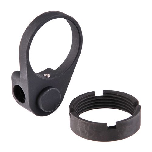 Die AR-15 End Plate Sling Mount von Knights Armament bietet einen QD Sling Swivel Socket für beidseitige Nutzung, ist nicht rotierend und passt auf SR-15/AR-15 und SR-25.