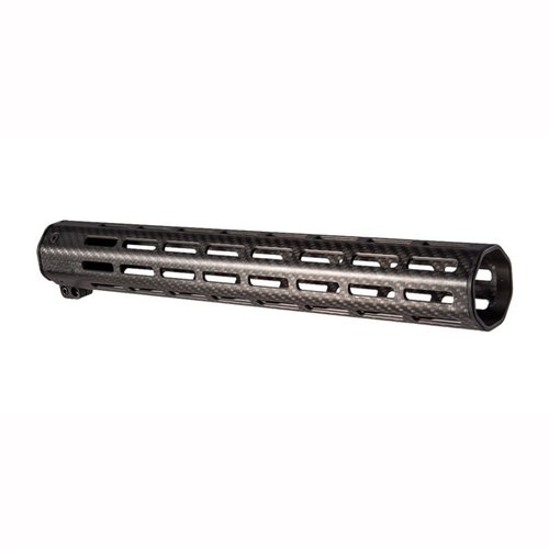 Die Faxon Firearms Streamline Carbon Fiber Handguard ist ultraleicht, stärker als Aluminium und bietet 8 M-LOK Slots für perfekte Zubehörmontage.