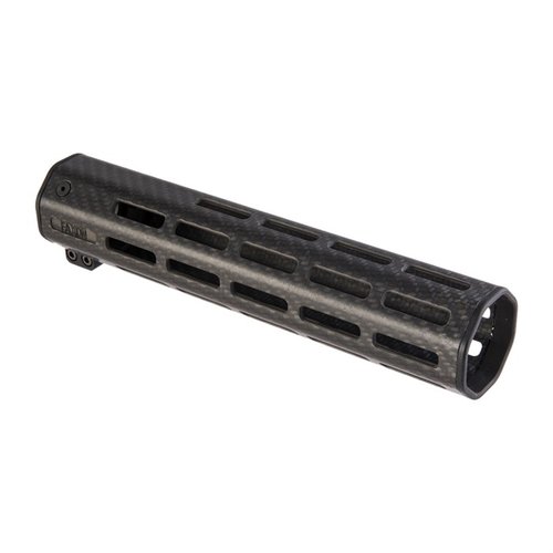 Der Faxon Streamline Carbon Fiber Handguard ist leicht, stärker als Aluminium und bietet 8 M-LOK Slots für maximale Flexibilität und perfekten Halt.