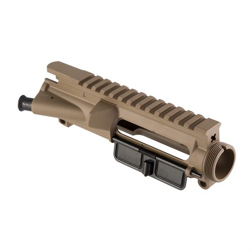 Der Aero Precision AR-15 Upper Receiver ohne Auto Sear Cut ist perfekt für europäische Waffenbesitzer, komplett montiert, aus 7075-T6 Aluminium und in FDE erhältlich.