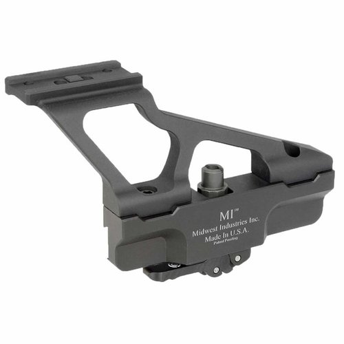 Mit dem AKG2 Side Mount von Midwest Industries montierst du Optiken sicher auf deiner AK-47. Robustes Aluminium, 1-teilige Bauweise und zuverlässige Nullstellung.