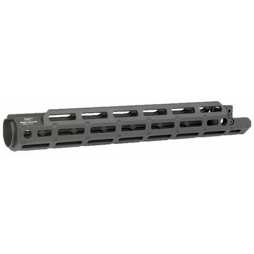 Erhöhe die Flexibilität deines HK 91 mit dem robusten, leichten M-LOK Handguard aus Aluminium, der 37 M-LOK Slots und einfache Installation bietet.