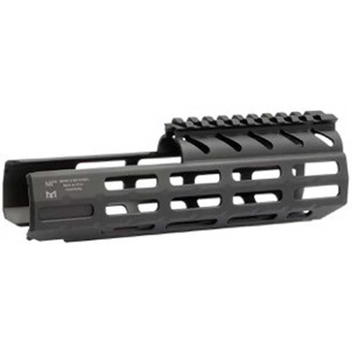 Verbessere deine SIG Sauer MPX mit dem leichten, aus Aluminium gefertigten M-LOK Handguard, der in verschiedenen Längen erhältlich ist und eine schwarze, anodisierte Oberfläche hat.