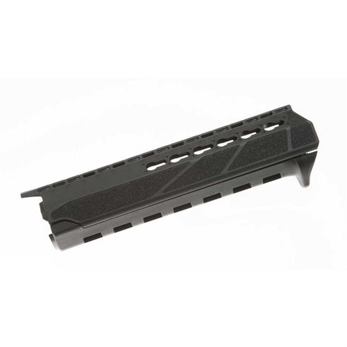 Der BCMGunfighter PKMR KeyMod Handguard bietet eine kostengünstige, ergonomische Lösung für Zubehörmontage, mit sicherem Griff und Hitzeabschirmung.