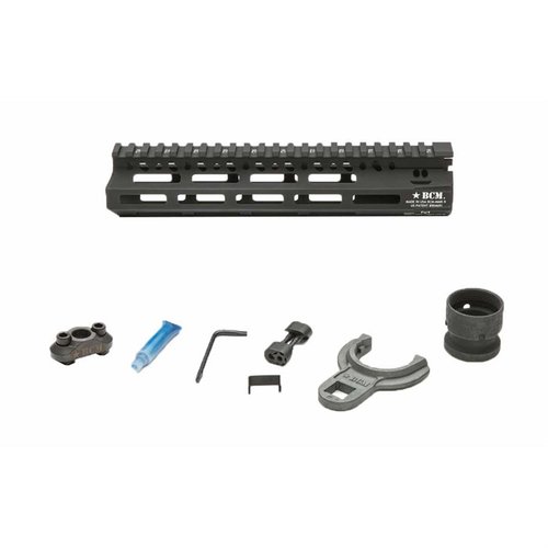 Der BCM MCMR M-LOK Handguard bietet eine schlanke Bauweise, hervorragende Stabilität, eine vollständige Picatinny-Schiene und sieben M-LOK Slots für Zubehör.