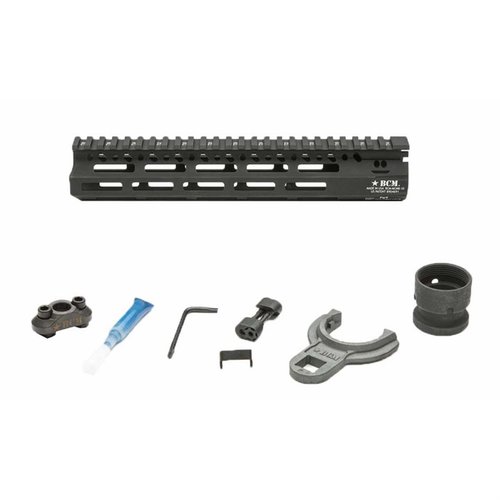 Der BCM MCMR M-LOK Handguard bietet eine schlanke Bauweise, freie Barrel-Float, zahlreiche M-LOK Slots und ist aus robustem 6061 T6 Aluminium gefertigt.