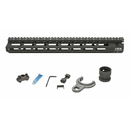 Der BCM MCMR M-LOK Handguard bietet eine schlanke Bauweise, hervorragende Stabilität, eine vollständige Picatinny-Oberfläche und ist ideal für M-LOK Zubehör.