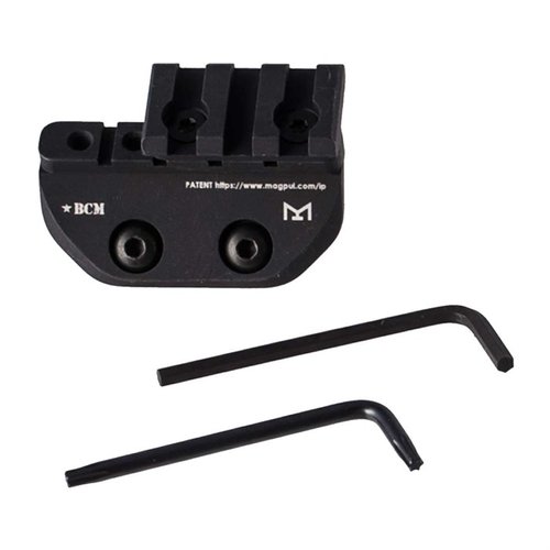 Mit der BCMGunfighter 1913 Light Mount M-LOK kannst du Picatinny-Zubehör einfach an deinem M-LOK-Handschutz montieren, leicht und ohne zusätzlichen Platzbedarf.