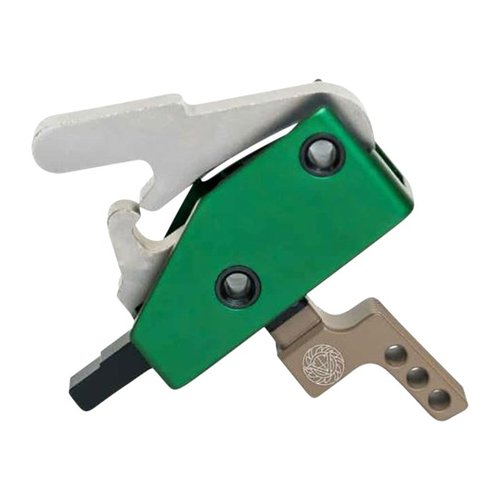 Verbessere den Abzug deiner AR-15 mit dem Velocity Triggers MPC Drop-In Trigger – einstellbares Gewicht, verschiedene Designs und Texturen für optimale Präzision.