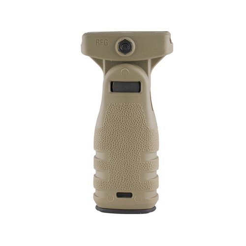 Mit dem AR-15 React Folding Vertical Grip hast du mehr Kontrolle über dein Gewehr, minimierst den Mündungsaufschlag und hast Platz für Ersatzbatterien.