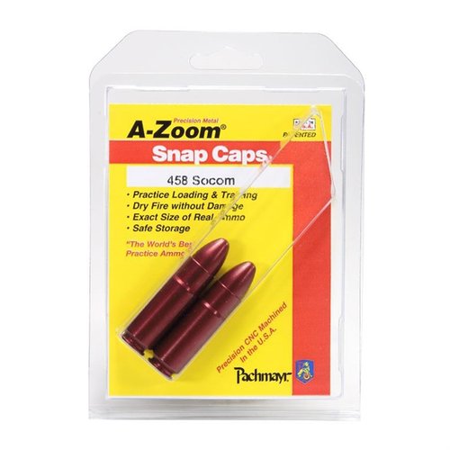 Die A-Zoom Snap Caps sind perfekt für Sicherheitstraining und Funktionstests, aus Aluminium CNC-gefertigt, langlebig und überstehen 3000 Trockenfeuer.