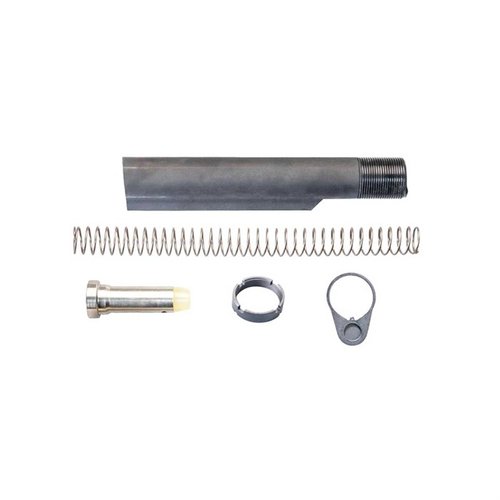 Das AR-15 Commercial Carbine Buffer Assembly Package von Luth-AR ist ein hochwertiges Ersatzteil, das perfekt für deine Standard AR-15 Gewehre geeignet ist.