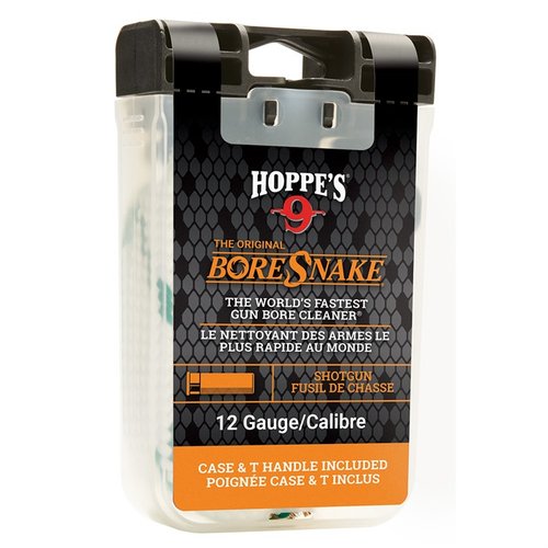 Der SHOTGUN BORESNAKE von HOPPES reinigt dein Gewehrlauf in einem Schritt, ist waschbar, wiederverwendbar und kommt in einer praktischen Tragetasche.