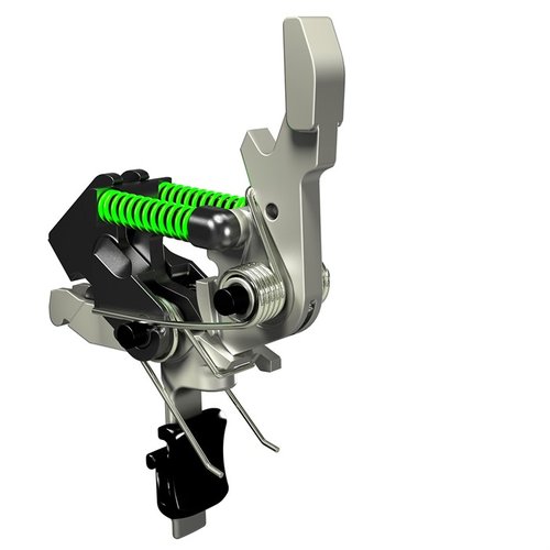 Die Hipertouch® Trigger bieten dir einen sanften, leichten Abzug mit kurzem Vorweg, schnellem Reset und 35% mehr Schlagkraft für präzisere Schüsse.