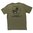 BROWNELLS Fine Cotton Vintage Logo T-Shirt Medium Green