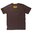 BROWNELLS Fine Cotton Retro Carbine T-Shirt Medium Brown