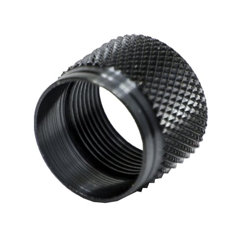 Schütze die empfindlichen Mündungsgewinde deiner Waffe mit dem GrovTec Muzzle Thread Protector – aus Stahl, mit knurled Oberfläche und in verschiedenen Größen erhältlich.