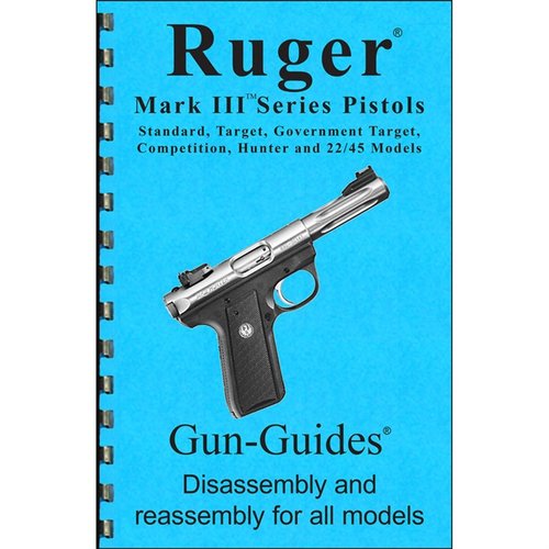 Der RUGER MARK III Montage- und Demontageleitfaden bietet dir eine einfache Anleitung für alle Modelle mit 19 Seiten und 36 hochauflösenden Bildern.
