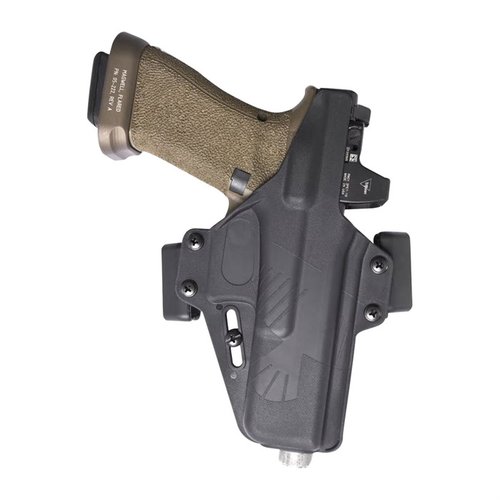 Der PERUN Holster von Raven Concealment bietet maximalen Tragekomfort, hohe Modularität und ist kompatibel mit Glock 17 und vielen Optiken.