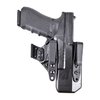 Das EIDOLON Holster bietet eine perfekt angepasste Schale für maximalen Komfort und Versteckmöglichkeiten, ideal für deine Glock® G17 und anpassbar mit Zubehör.