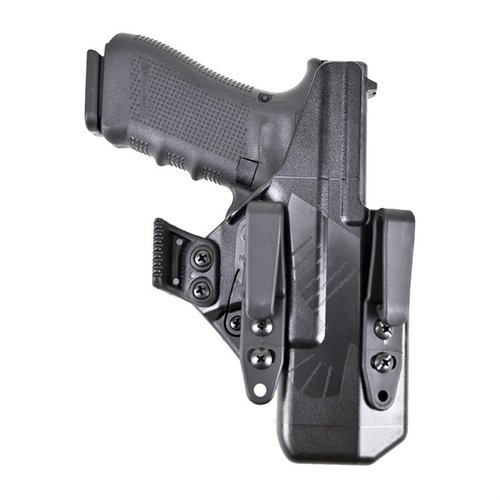 Der Eidolon Holster bietet eine passgenaue Schale für maximalen Komfort und Versteck, mit Zubehörpunkten für individuelle Anpassungen und einem 1,5