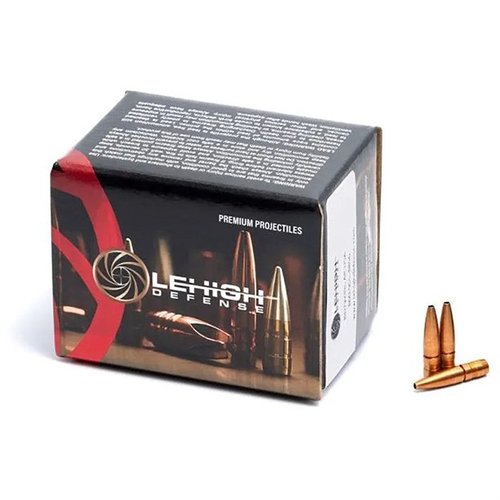 Entdecke die 243 Caliber Controlled Chaos Geschosse von LeHigh Defense! 🌟 Biete hohe Geschwindigkeit und minimale Durchdringung für effektive Wundkanäle.