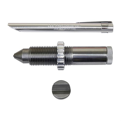 Mit dem Lee Lead Hardness Test Kit kannst du in nur 6 einfachen Schritten die genaue Brinnell-Zahl einer Legierung bestimmen. Inklusive Lee Pocket Microscope!