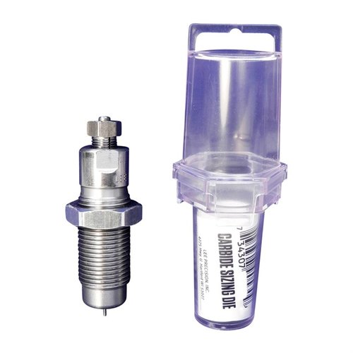 Die Lee Undersized Carbide Sizing Dies sind .003" kleiner als die Standard Carbide Sizing Dies und bieten eine präzisere Passform für deine 45 ACP Munition.