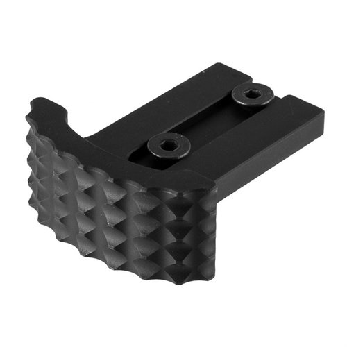 Der Area 419 Arcalock Barricade Stop No Clamp bietet ultimativen Halt mit vorderseitigen Zähnen, ist aus 6061-T6 gefertigt und passt perfekt zu deinem Arcalock System.