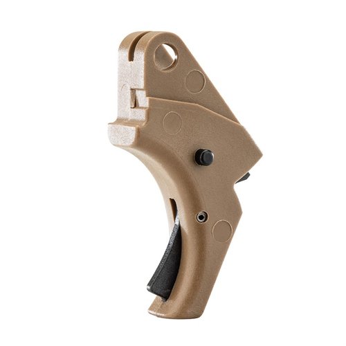 Verbessere das Gefühl deines M&P Abzugs mit dem Apex Tactical Polymer Action Enhancement Trigger: 20% weniger Vorweg, 10% weniger Nachweg und einfach zu installieren.