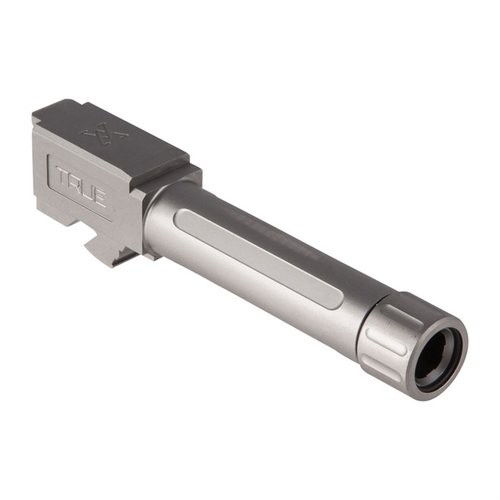 Der THREADED BARREL für die GLOCK® 26 bietet höchste Präzision, ist aus 416R Match Grade Edelstahl gefertigt und unterstützt alle Munitionsarten.