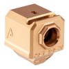 AGENCY ARMS LLC 417s Single Port Comp for Glock® Gen 3, Gold, 9mm