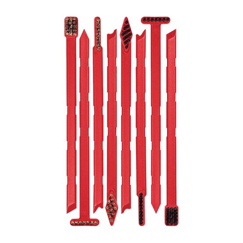 Die Real Avid Smart Brushes bieten überlegene Reinigungsleistung mit starren Micro Bristles und vier einzigartigen Bürstenformen für schwer erreichbare Stellen.