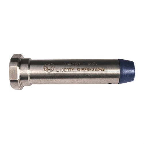 Der 4 oz AR-15 Buffer aus Edelstahl von Liberty Suppressors reduziert Blowback und Übergassung, verringert Rückstoß und erhöht die Zuverlässigkeit deiner Waffe.